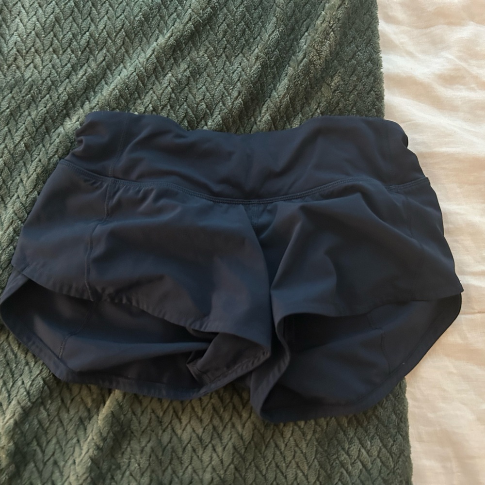 Lululemon Deep Blue Athletic Shorts
